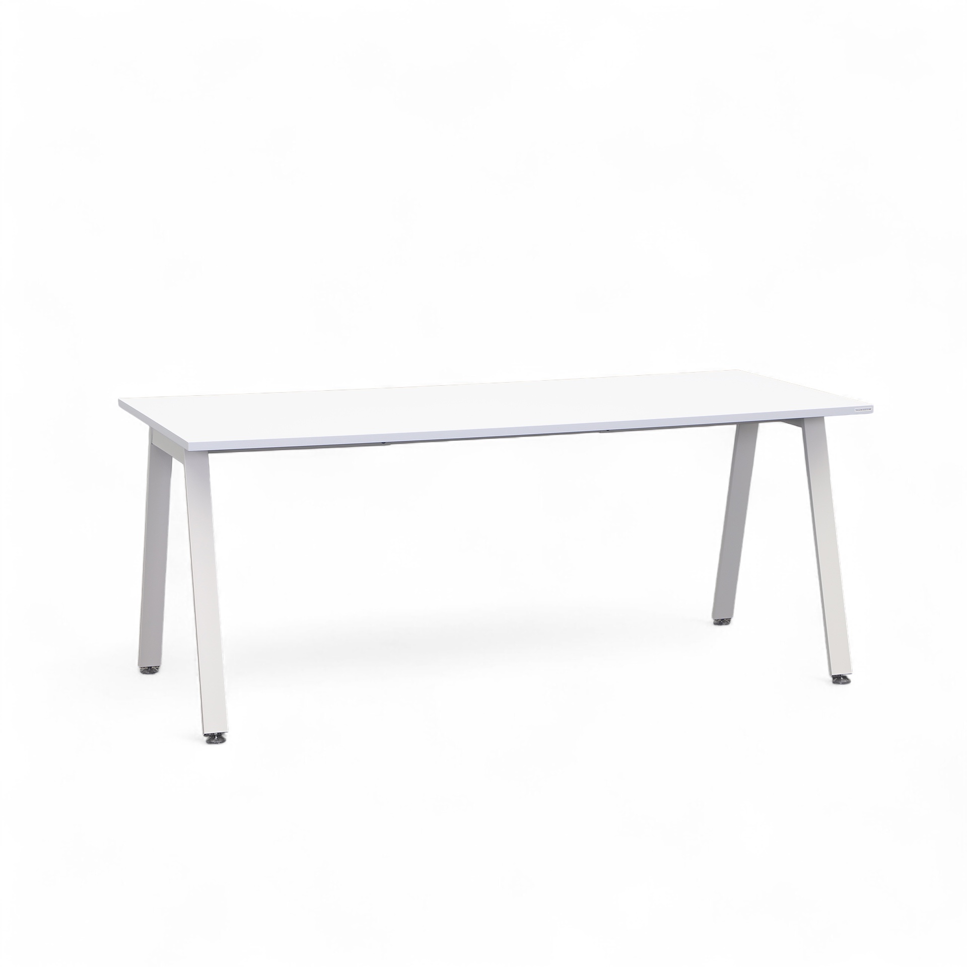 Image of Bürotisch Tradingzone Sem 180x80 cm, Weiss/Weiss, Rechteckig, Neu, Tisch - Hochwertig & langlebig
