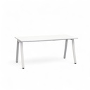 Bürotisch Tradingzone Sem (Weiss, Neu, 160x80, Weiss)