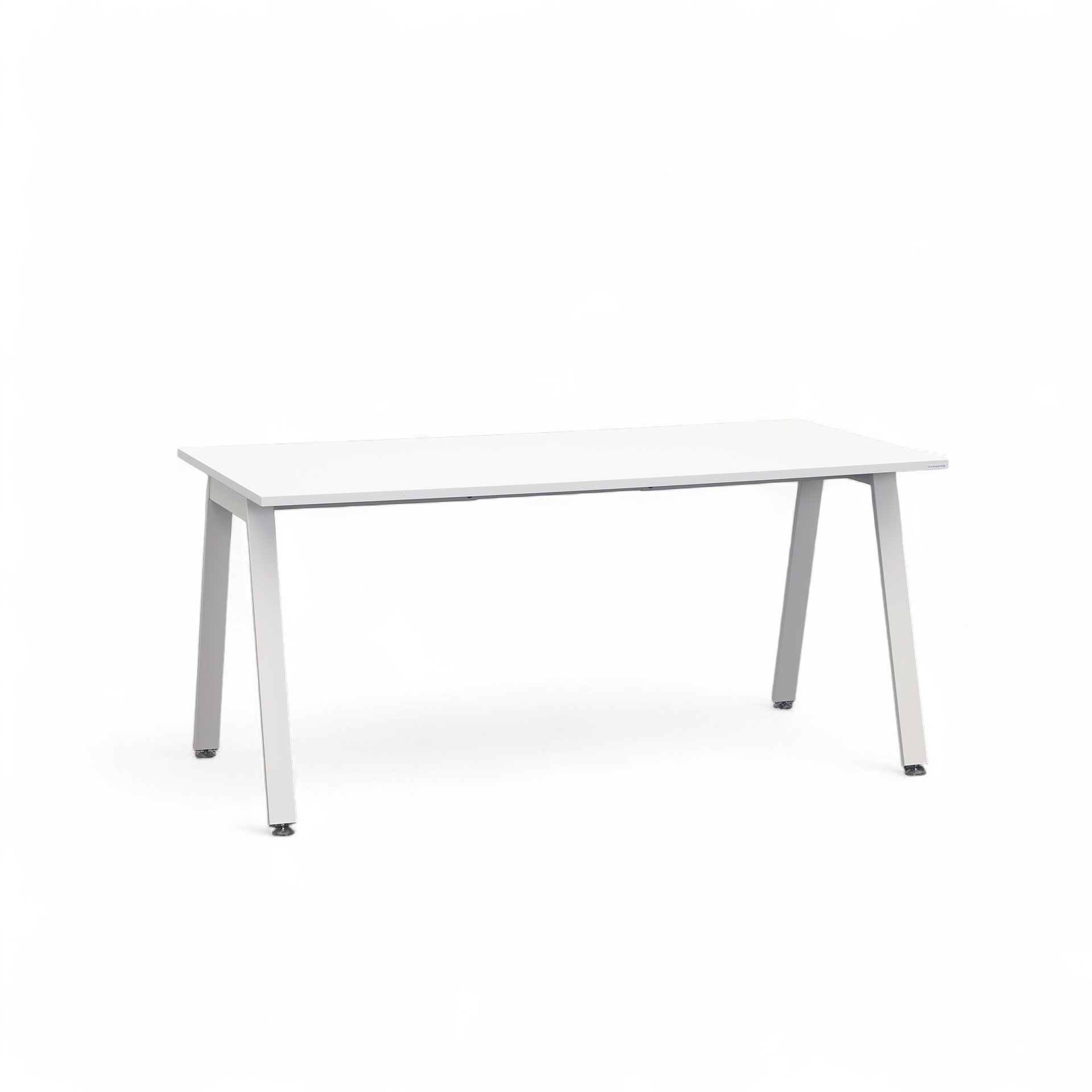 Bürotisch Tradingzone Sem 160x80 cm, Weiss/Weiss, Rechteckig, Neu, Tisch - Hochwertig & langlebig