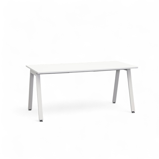 Bürotisch Tradingzone Sem (Weiss, Neu, 160x80, Weiss)