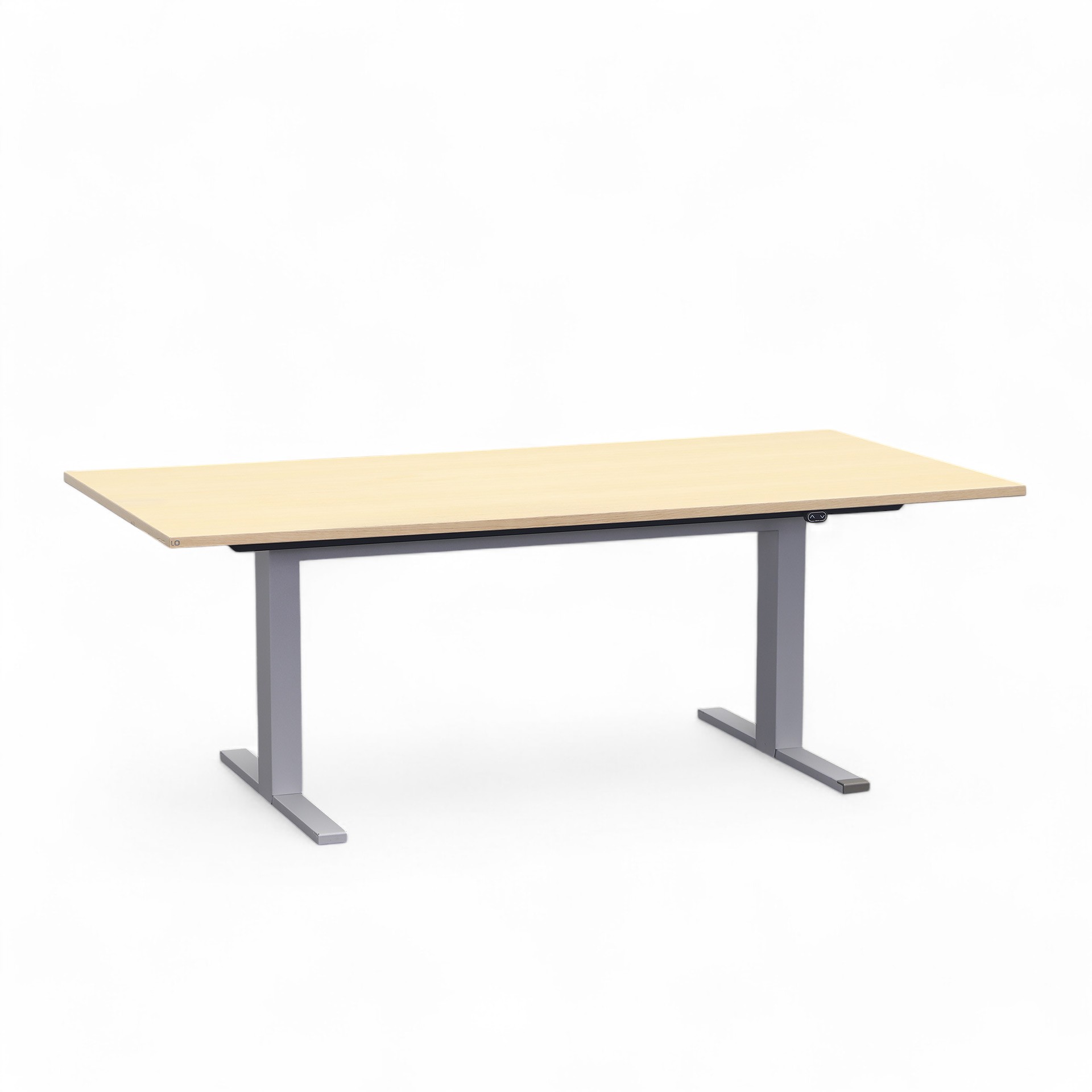 Height-adjustable desk Lista LO (Normal used, Silver gray)