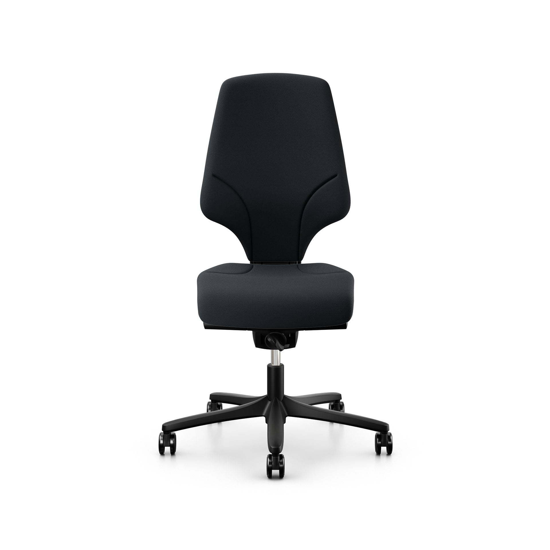 Image of Bürostuhl Giroflex 64-3578 ohne Armlehnen, Schwarz/Schwarz, Neu, Ergonomischer Stuhl - ideal für flexibles Arbeiten