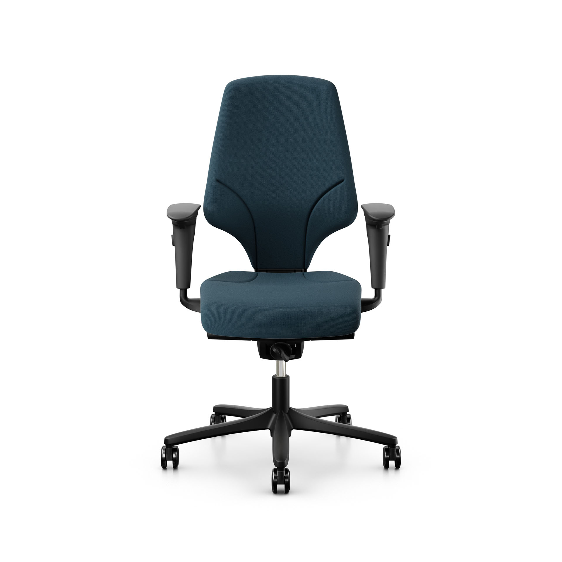 Image of Bürostuhl Giroflex 64-3578 mit 4D Armlehnen, Blau/Schwarz, Neu, Ergonomischer Stuhl - ideal für flexibles Arbeiten