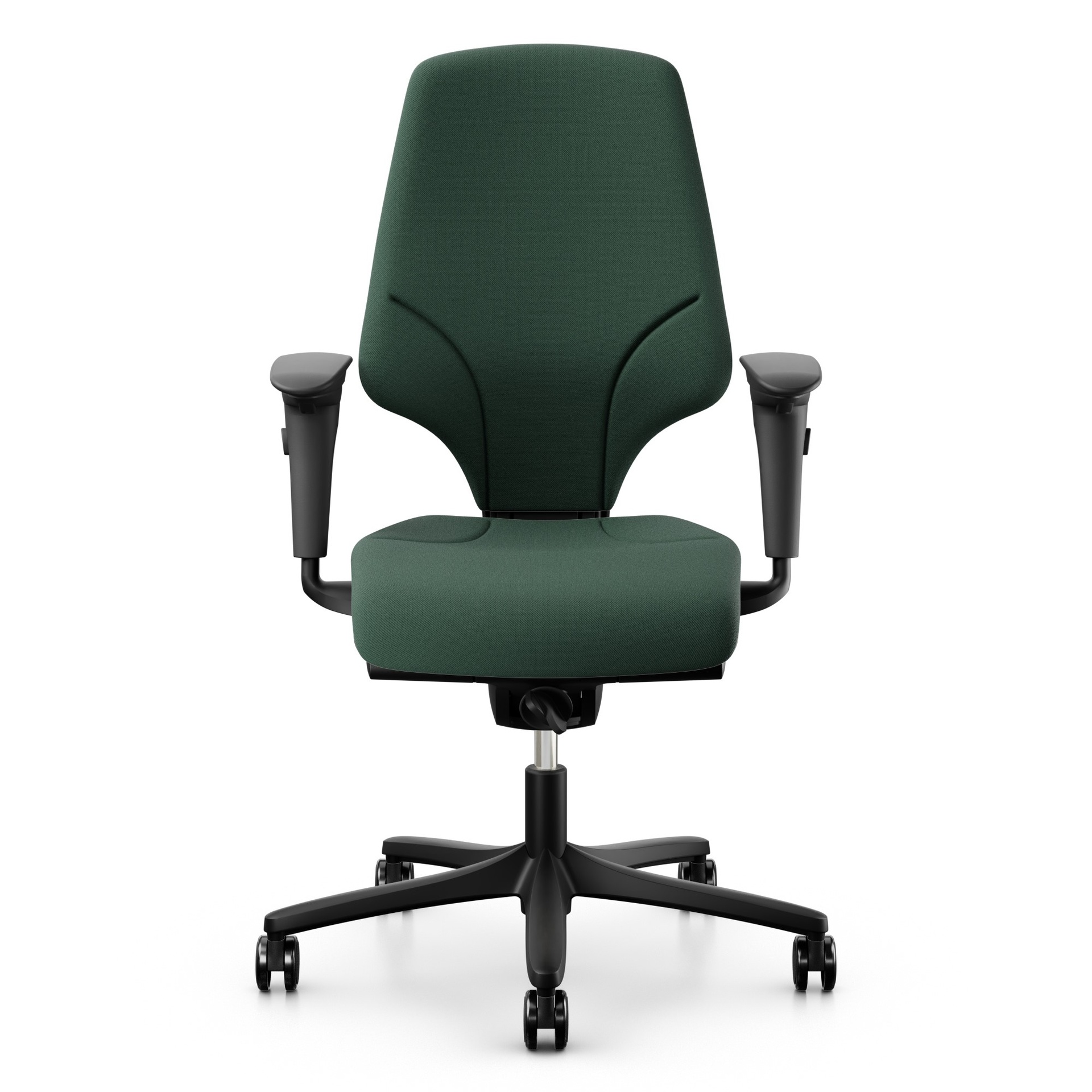 Bürostuhl Giroflex 64-3578 (Dunkelgrün, Neu, 4D Armlehnen)
