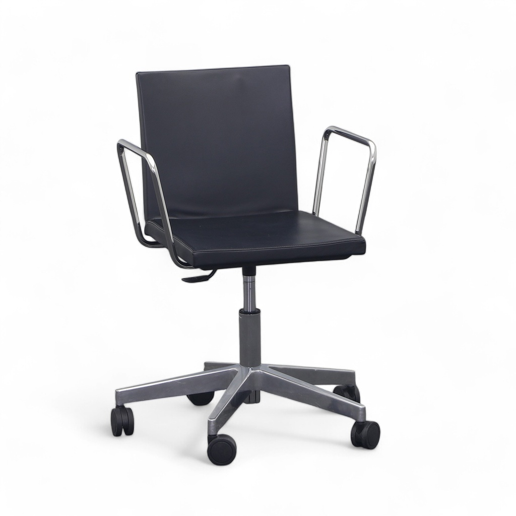 Bürostuhl Leder (Normal gebraucht)