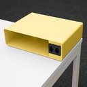 Steckdosenleiste Box - Organizer Lista LO (Hellgelb)