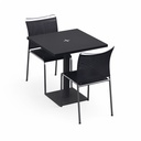 Bistrotisch mit Dietiker Satu Stühlen (Normal gebraucht, 70x70)
