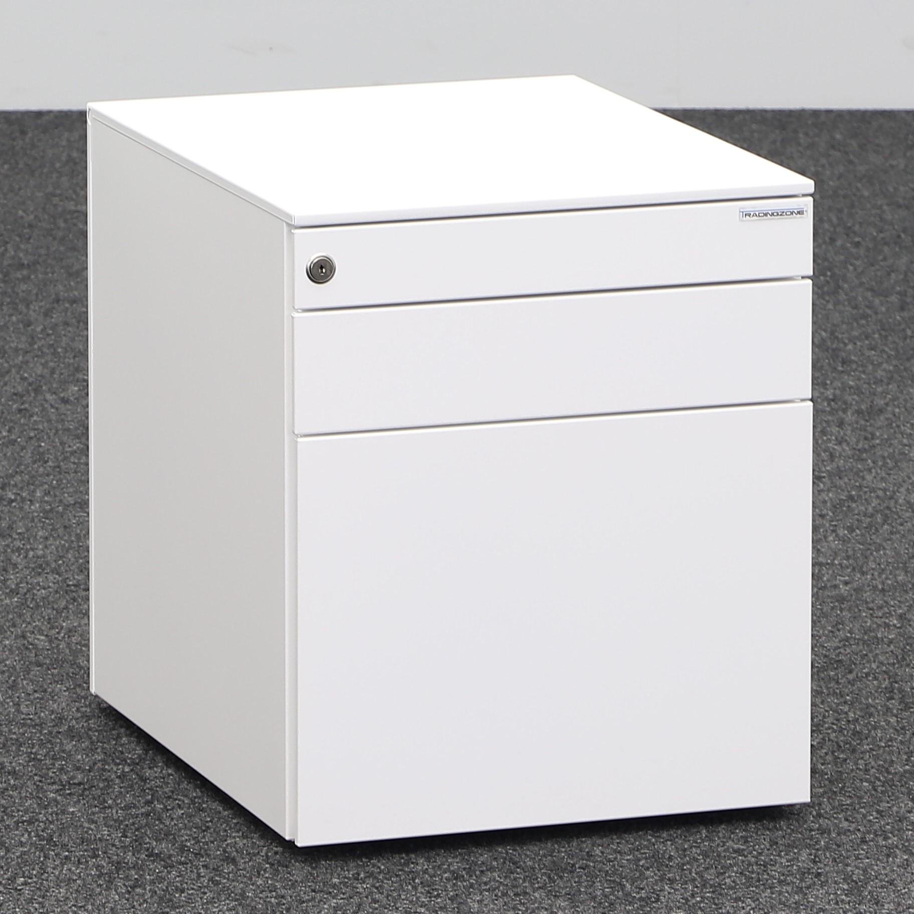 Conteneur roulant Dieffebi (Blanc, Nouveau, Avec clé, Dossiers suspendus)