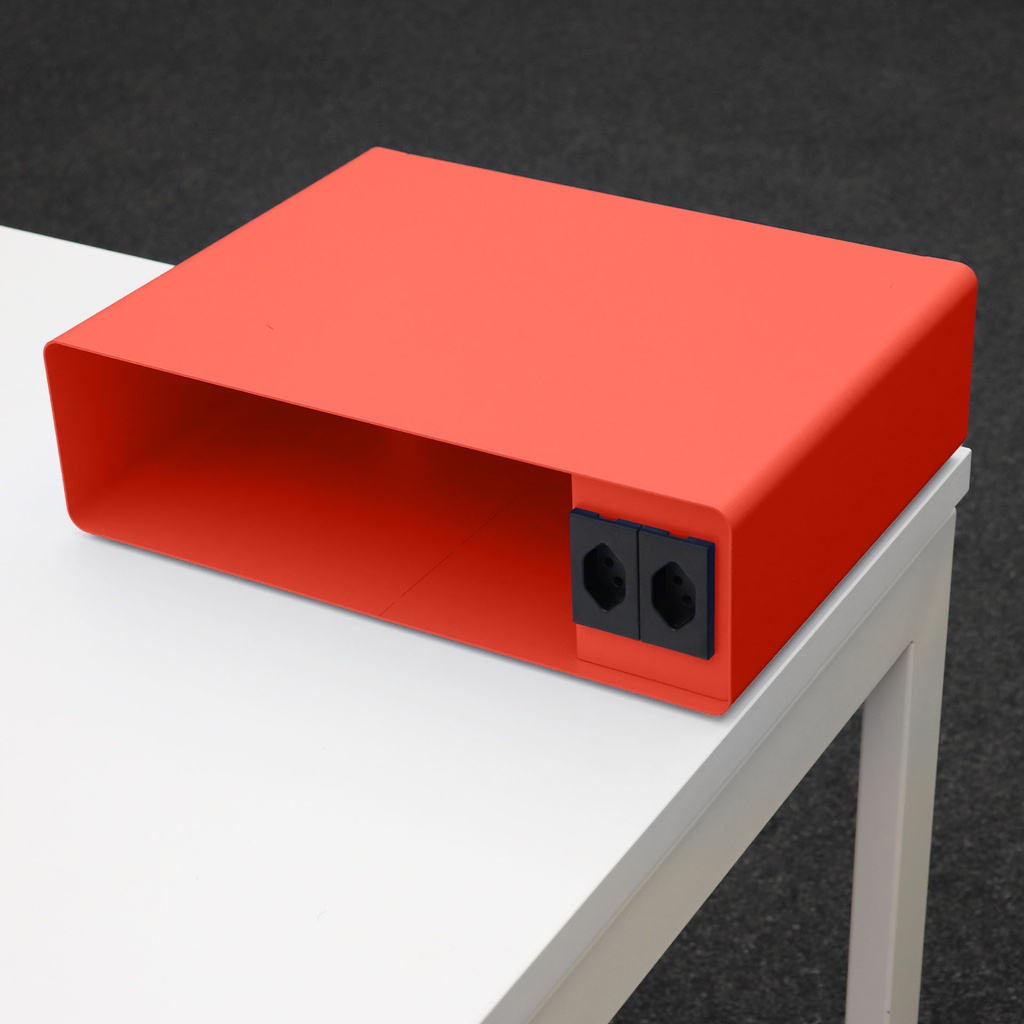 Socket strip Box - Organizer Lista LO (Red)