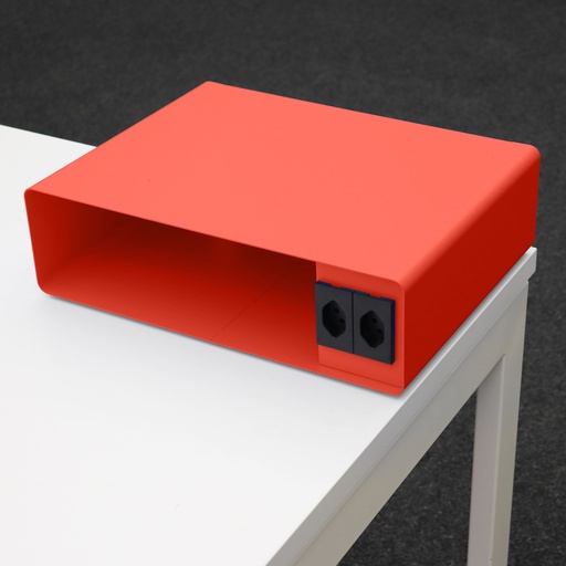 Steckdosenleiste Box - Organizer Lista LO (Rot)