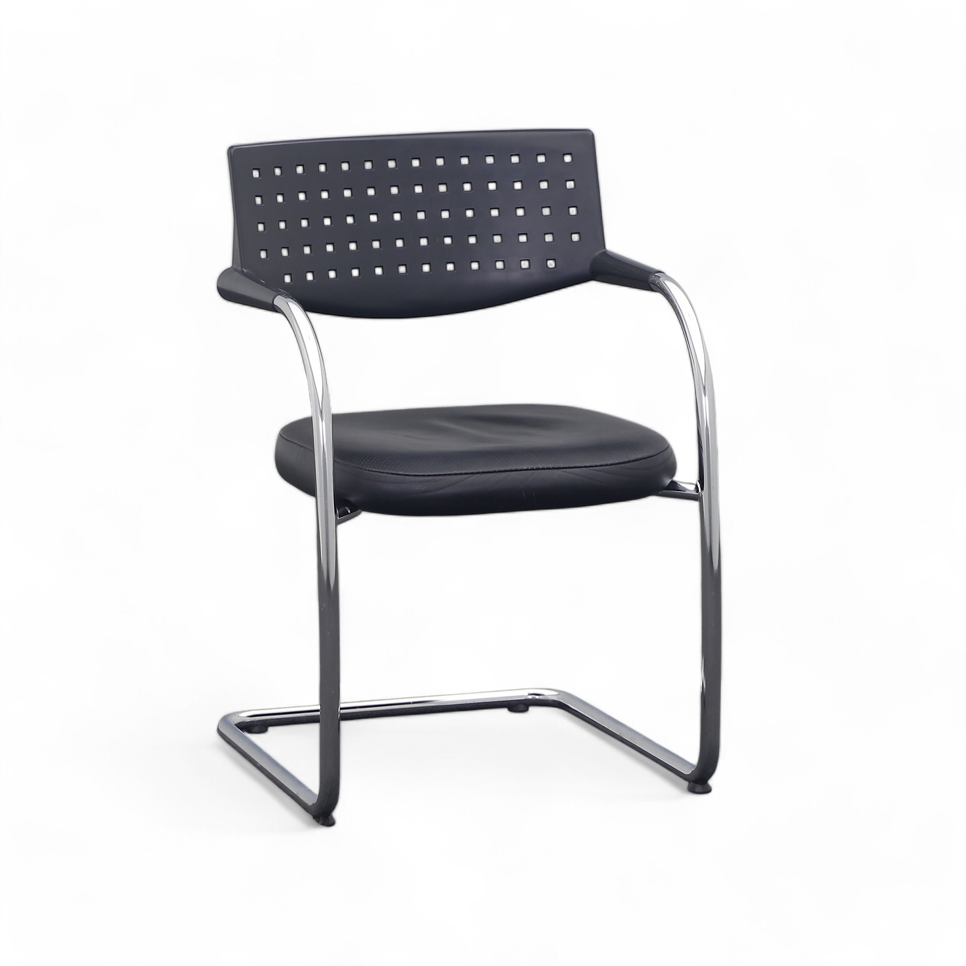 Freischwinger Vitra Visavis Leder (Normal Gebraucht)