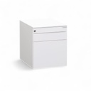 Rollcontainer Dieffebi (Sehr gut, Weiss, mit Schlüssel, mit Hängeregister & Stauraum)