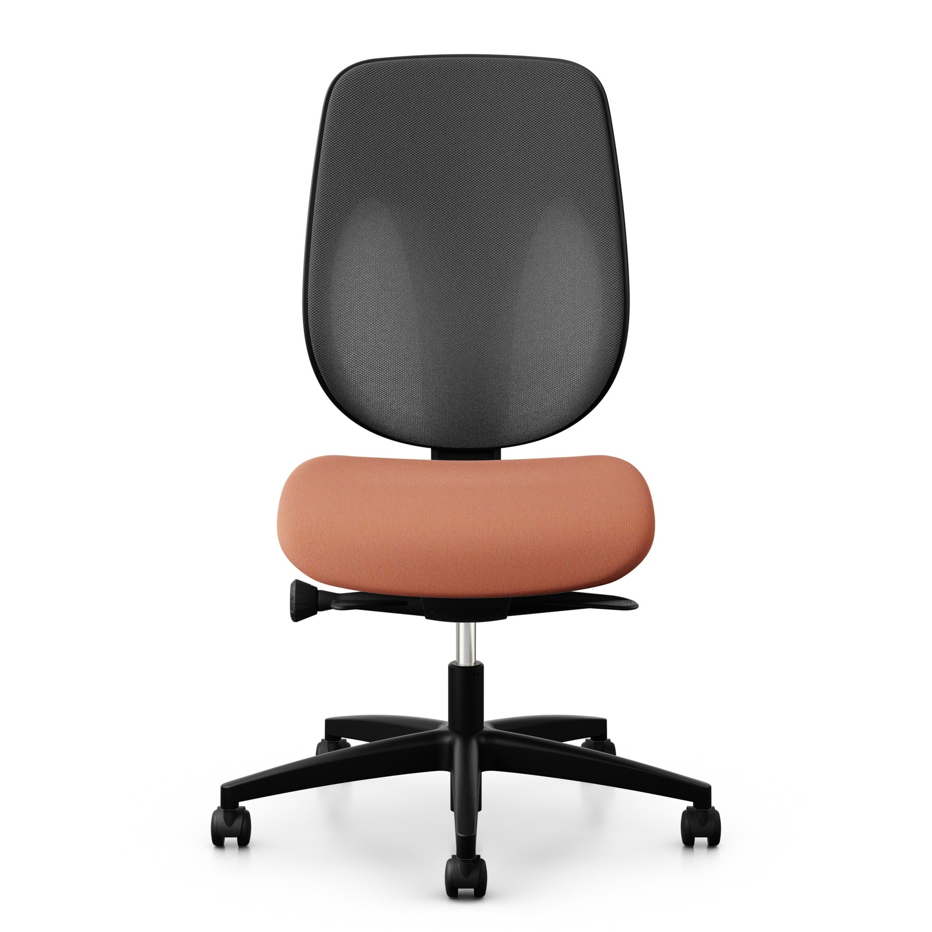 Sedia girevole Giroflex 353-4029 (Corallo, Nuovo, senza braccioli)
