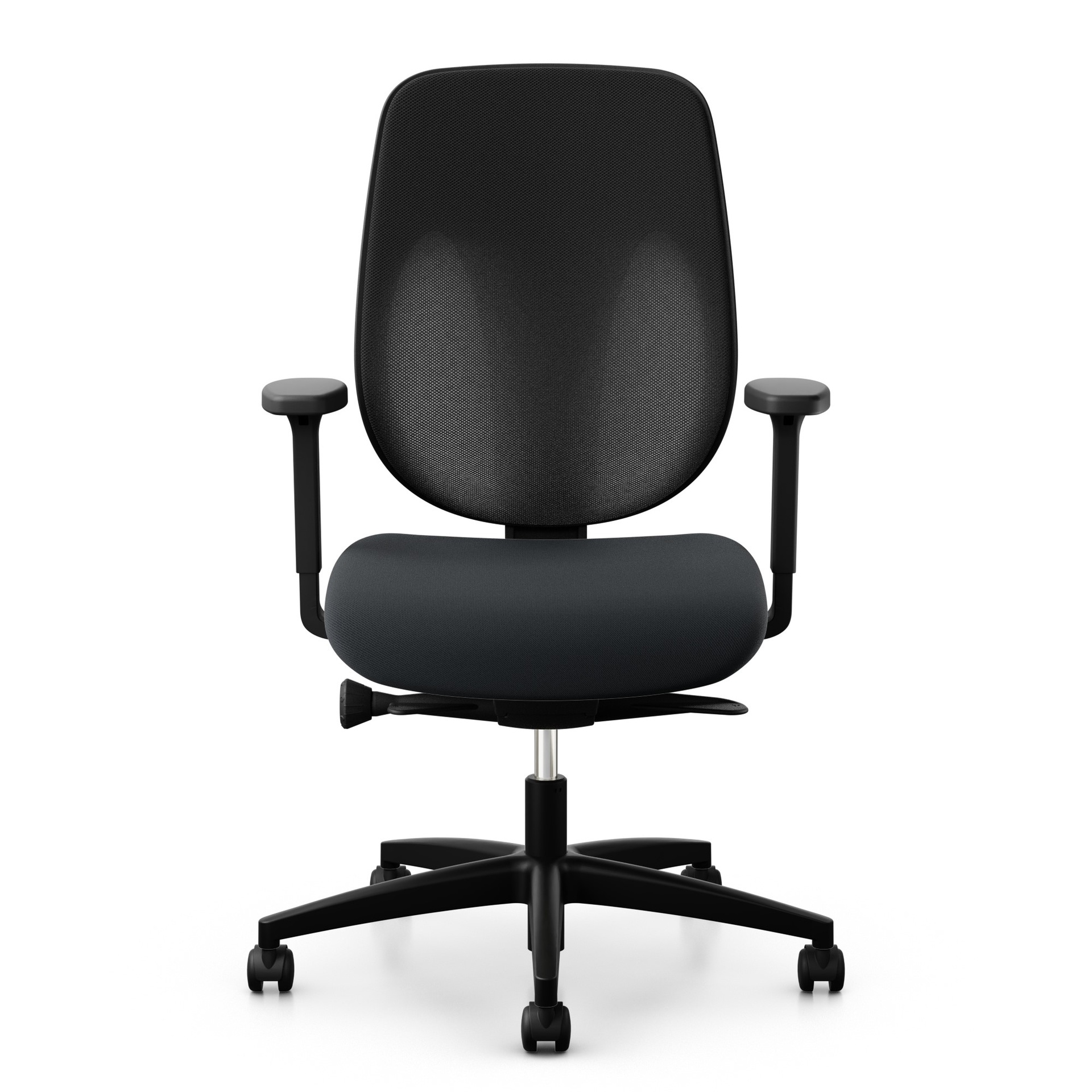 Drehstuhl Giroflex 353-4029 (Schwarz, Neu, 2D Armlehnen)