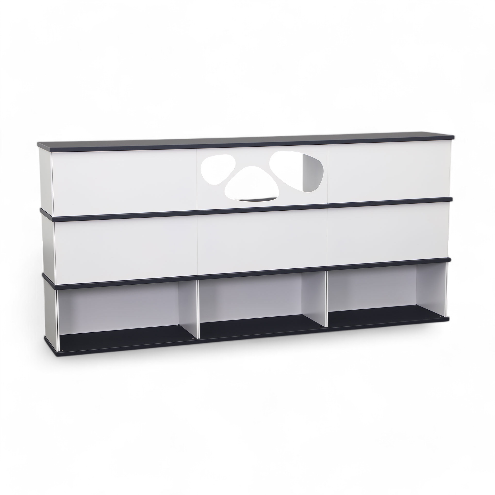 Lista LO reception desk/module cabinet (Normal used, With key)
