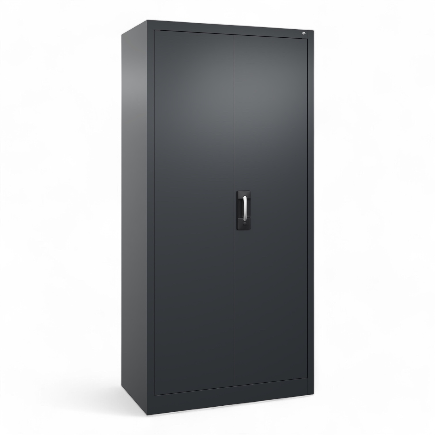 Metallschrank C+P Acurado, Schwarz, mit Schlüssel, 93.0 x 195.0 x 50.0 cm, Neu - Perfekt auch als Aktenschrank