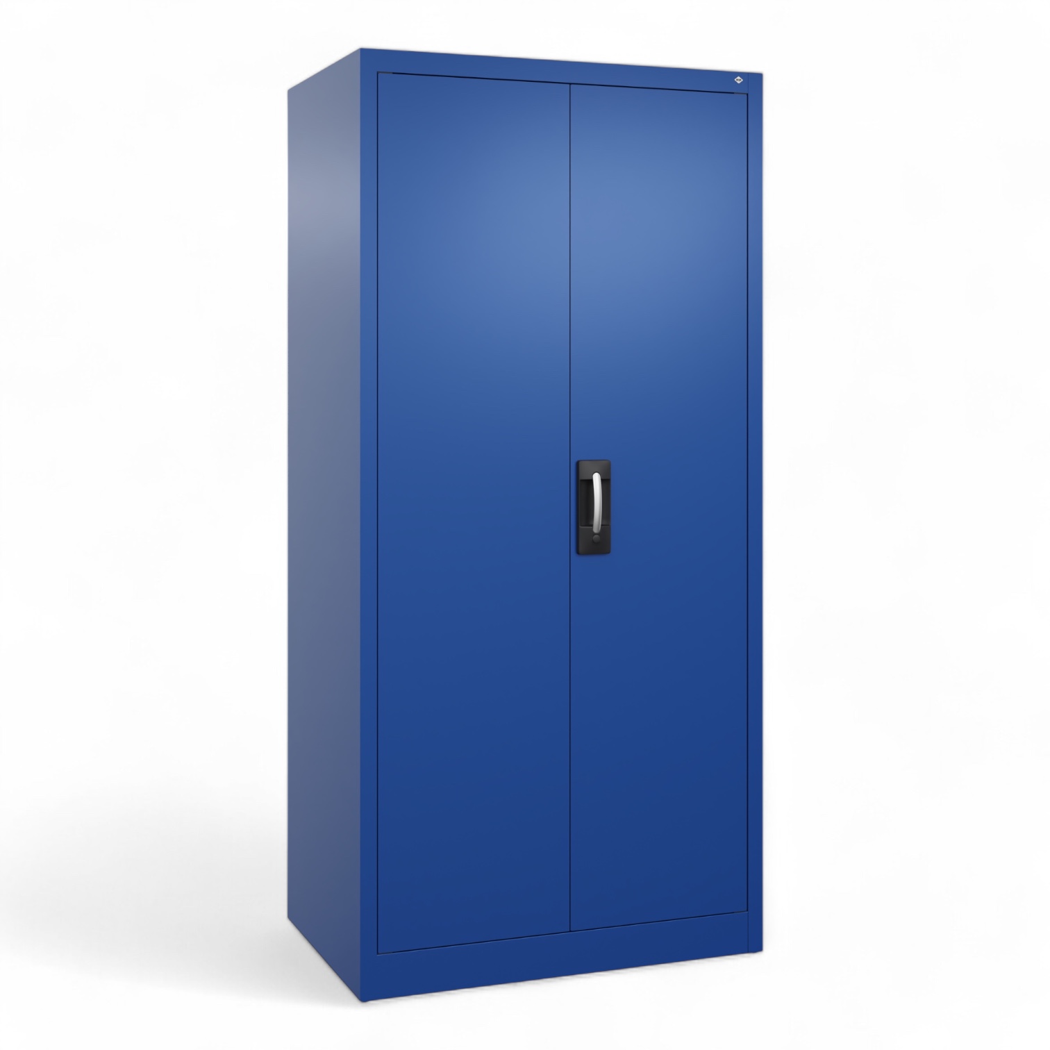 Image of Metallschrank C+P Acurado, Enzianblau, mit Schlüssel, 93.0 x 195.0 x 60.0 cm, Neu - Perfekt auch als Aktenschrank