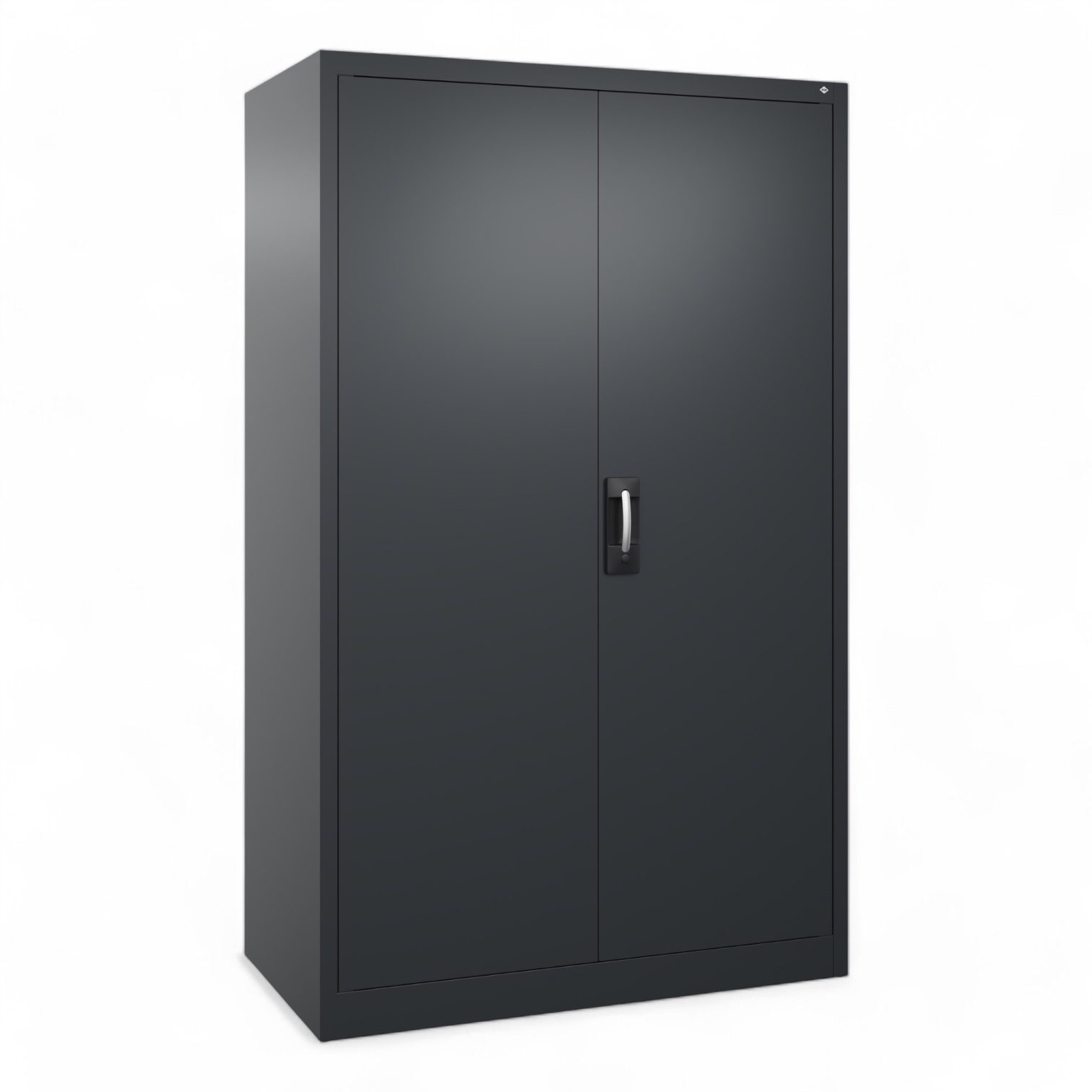 Metallschrank C+P Acurado, Schwarz, mit Schlüssel, 120.0 x 195.0 x 60.0 cm, Neu - Perfekt auch als Aktenschrank