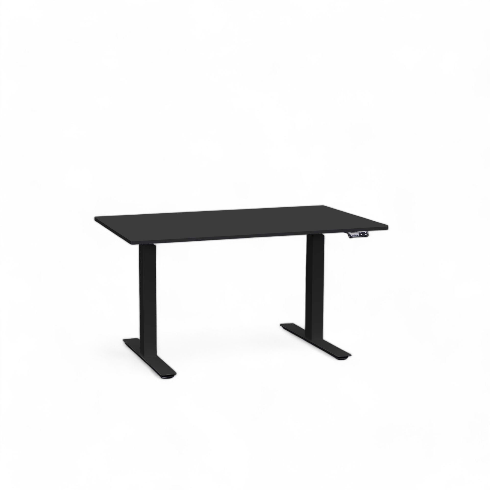 Electrically height-adjustable Tradingzone Work Pro desk (Black, New, 120x70, Black)