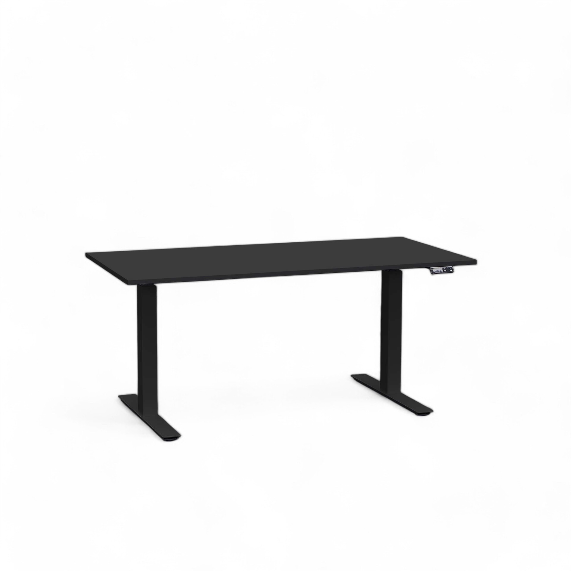 Electrically height-adjustable Tradingzone Work Pro desk (Black, New, 140x70, Black)
