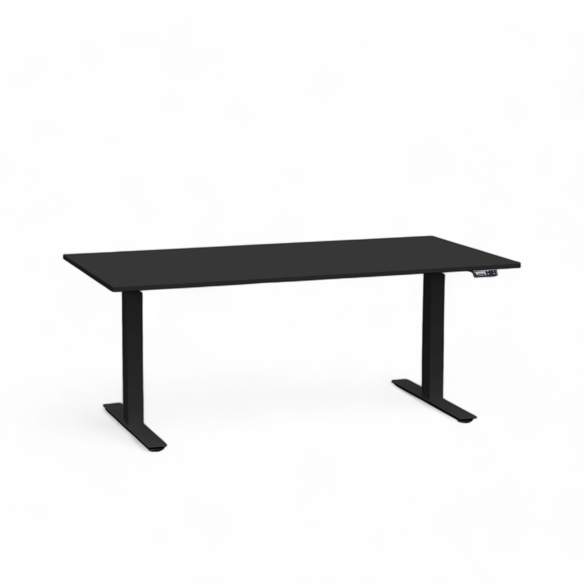 Elektrisch höhenverstellbarer Schreibtisch Tradingzone Work Pro (Schwarz, Neu, 160x80, Schwarz)