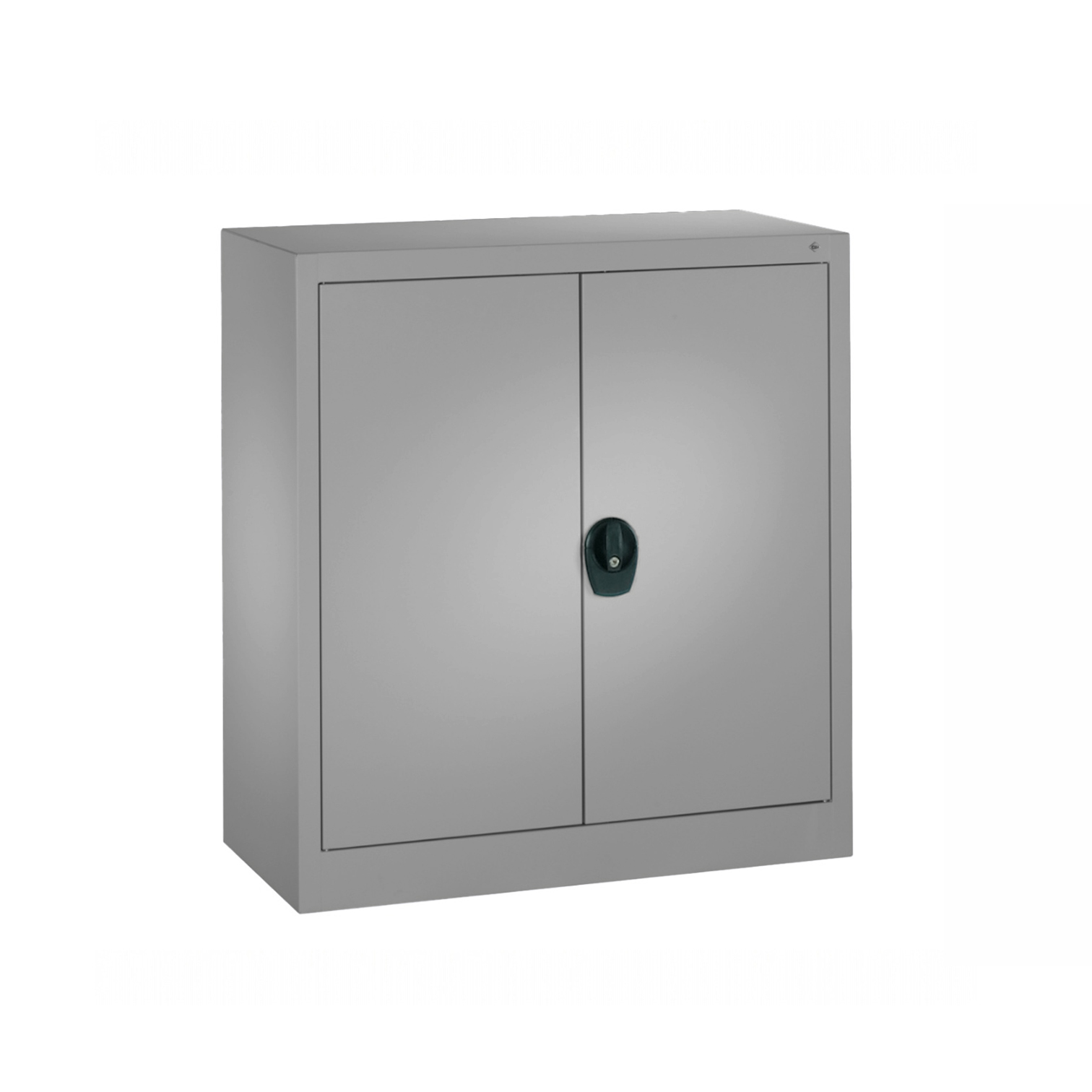 Image of Metallschrank C+P Basic, Stahlgrau, mit Schlüssel, 93.0 x 100.0 x 40.0 cm, Neu - Perfekt auch als Aktenschrank