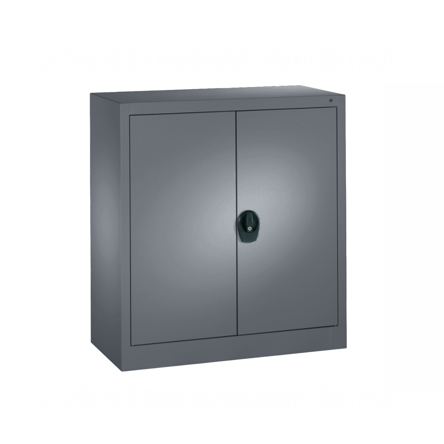Metallschrank C+P Basic, Anthrazit, mit Schlüssel, 93.0 x 100.0 x 40.0 cm, Neu - Perfekt auch als Aktenschrank