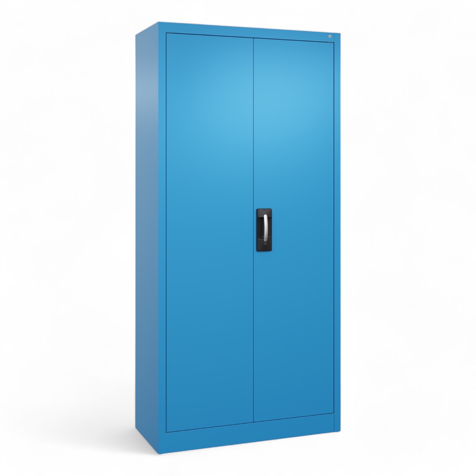 Armoire métallique C+P Acurado, Bleu clair, avec clé, 93.0 x 195.0 x 40.0 cm, Nouveau - parfait aussi comme armoire de classement