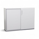 Hängeregister Schiebetürschrank Steelcase (Gut, mit Schlüssel)