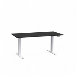 Elektrisch höhenverstellbarer Schreibtisch Tradingzone Work Pro (Schwarz, Neu, 140x70, Weiss)