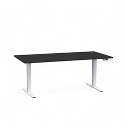 Elektrisch höhenverstellbarer Schreibtisch Tradingzone Work Pro (Neu, 160x80, Schwarz, Weiss)