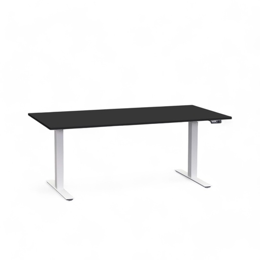 Elektrisch höhenverstellbarer Schreibtisch Tradingzone Work Pro (Neu, 160x80, Schwarz, Weiss)