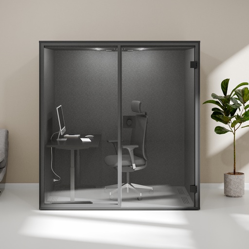 Berlin Acoustics Work Akustikbox (Schwarz, Geschlossene Rückwand, Neu)