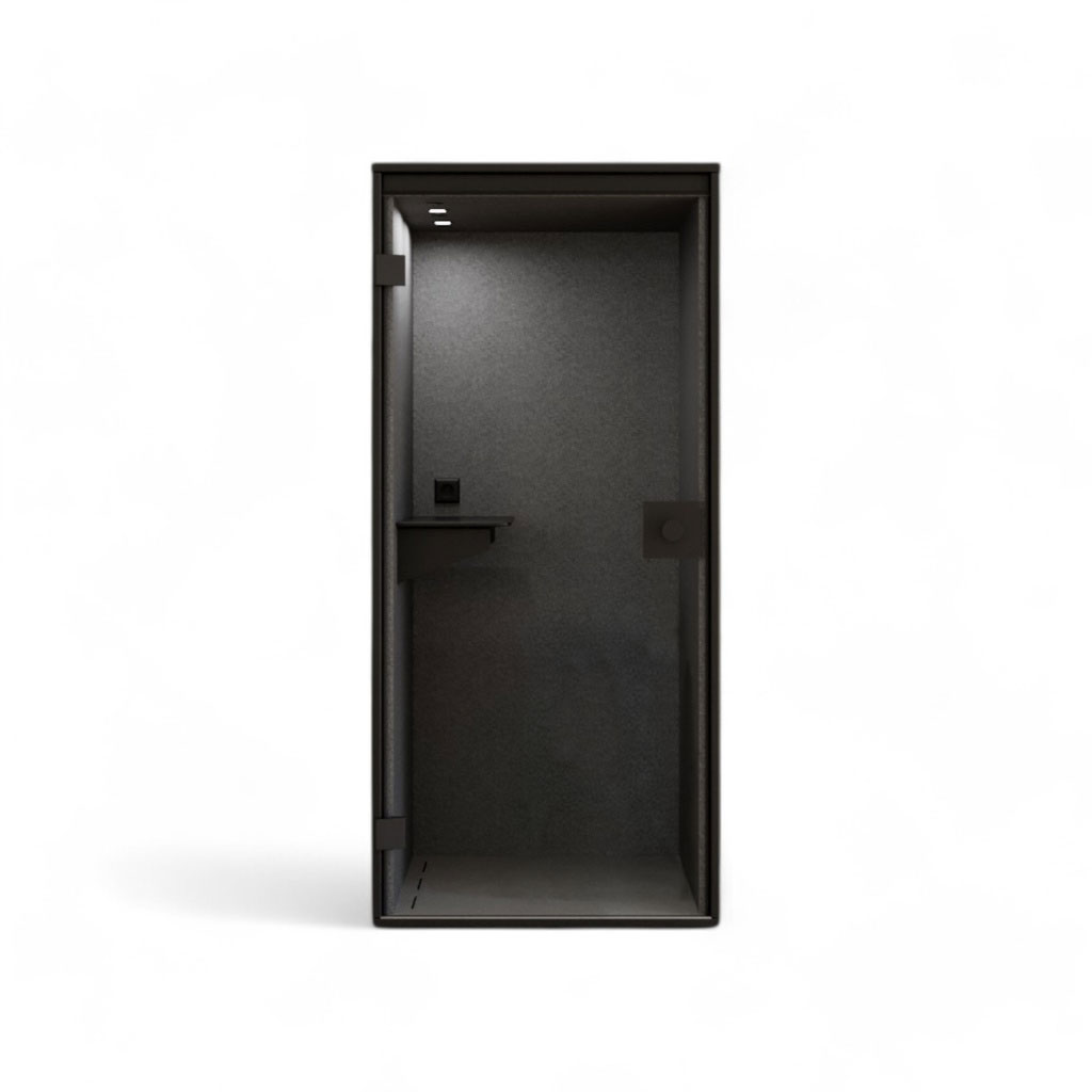 Berlin Acoustics Focus Telefonbox (Schwarz, Neu)