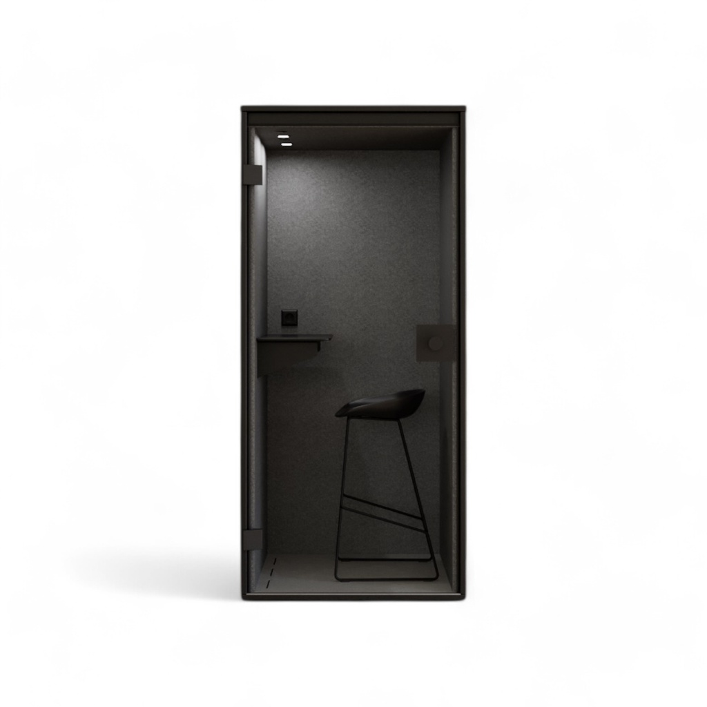 Berlin Acoustics Focus Telefonbox (Schwarz, Neu)