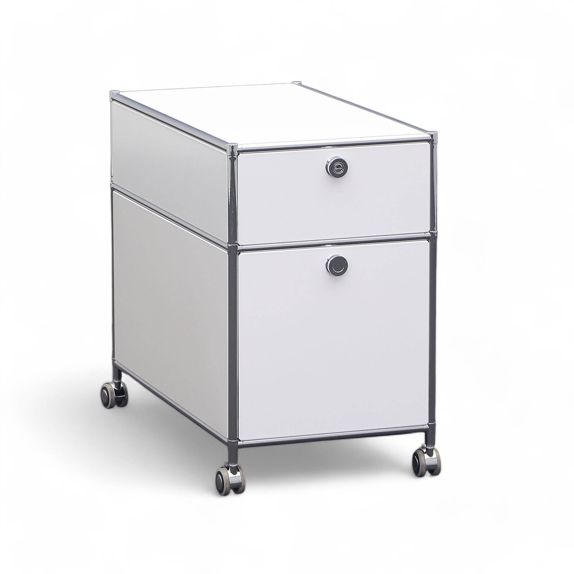 Rollcontainer System4 (Normal Gebraucht, Mit Schlüssel, Hängeregister)