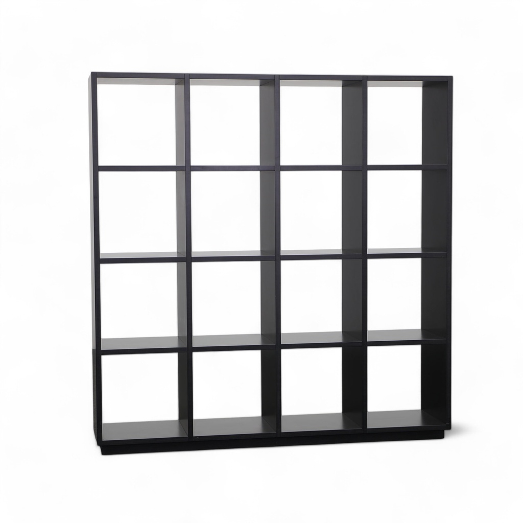 Regal Schwarz MDF (Normal gebraucht)