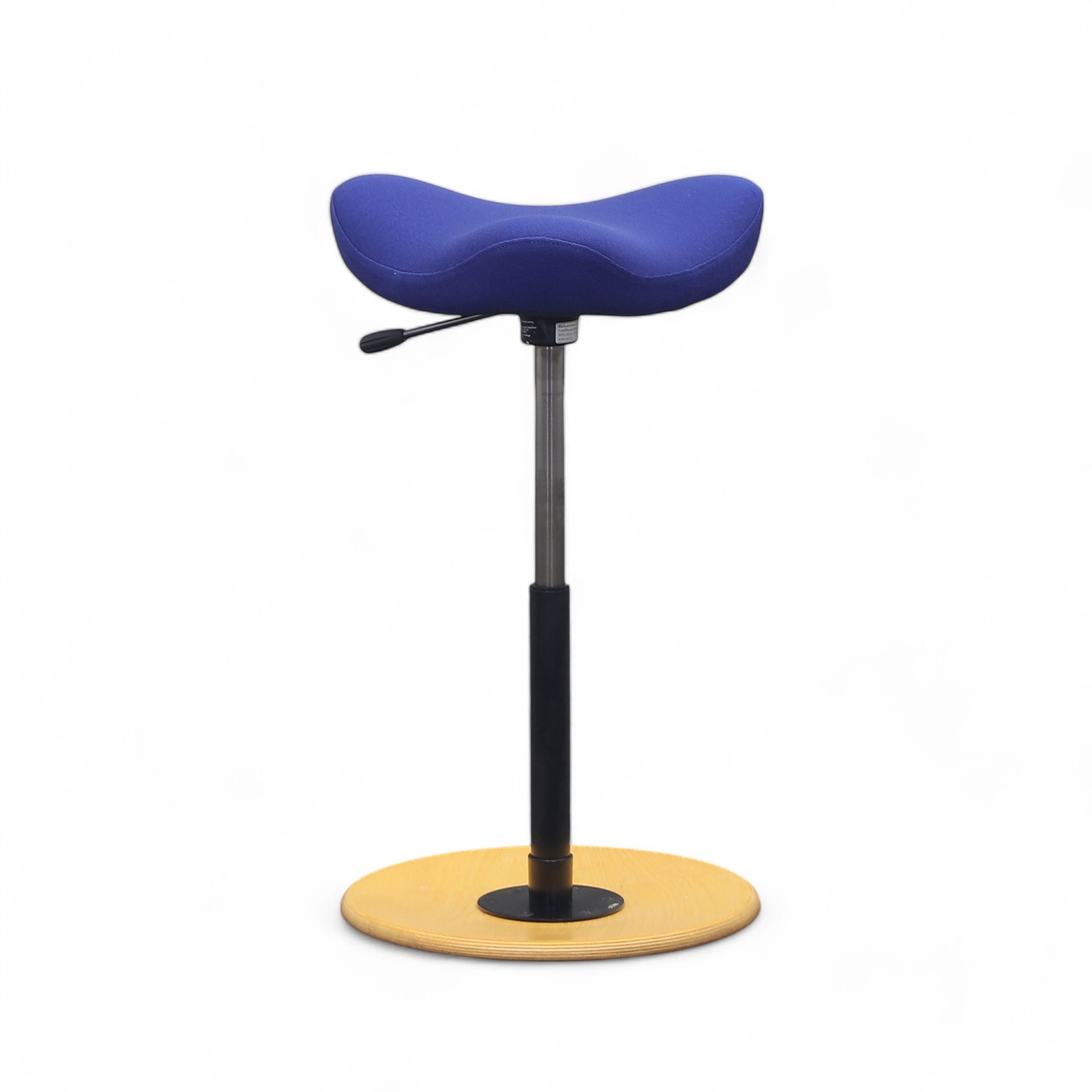 Sgabello da ufficio Varier (Blu, Normale usato)