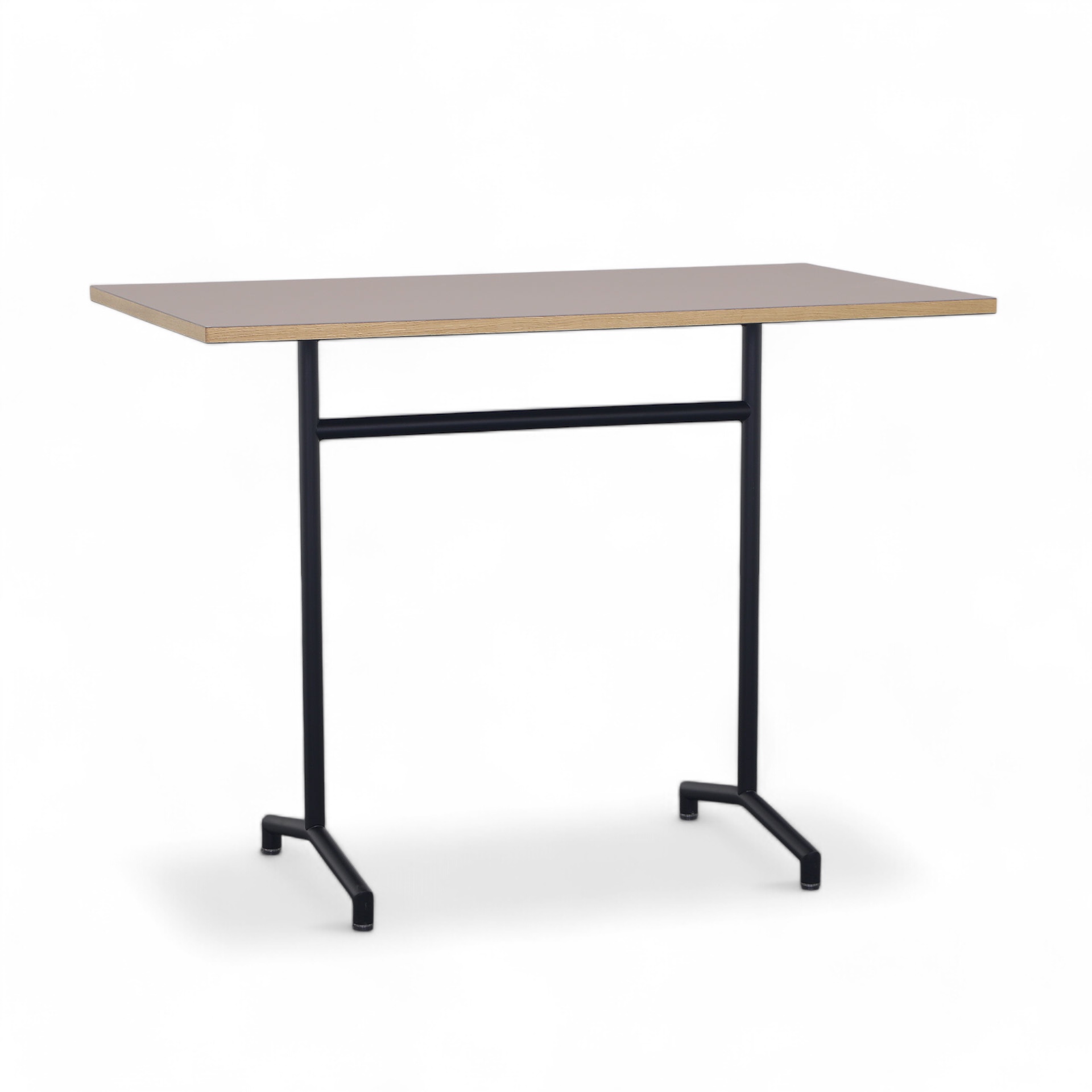 Steh-Bistrotisch Zingg-Lamprecht 140x80 cm, Braun/Schwarz, Rechteckig, Gut Tisch - Perfekt für Café und Bistro