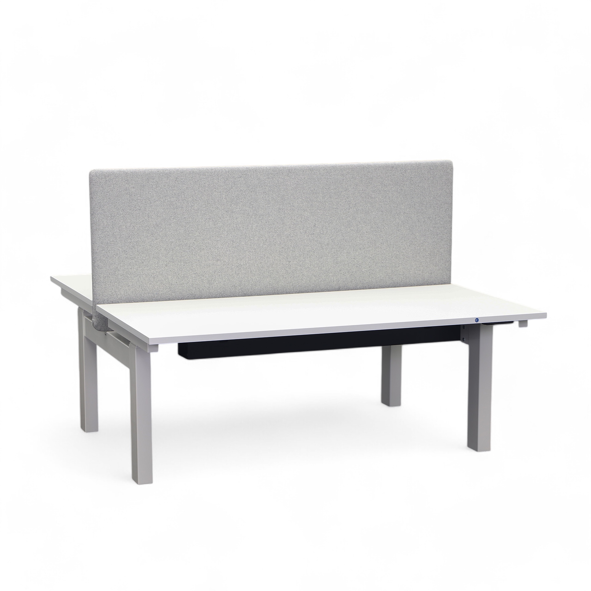 Doppelarbeitsplatz Bene Level Pure Twin (Weiss, Gut, 160x169, Weiss)