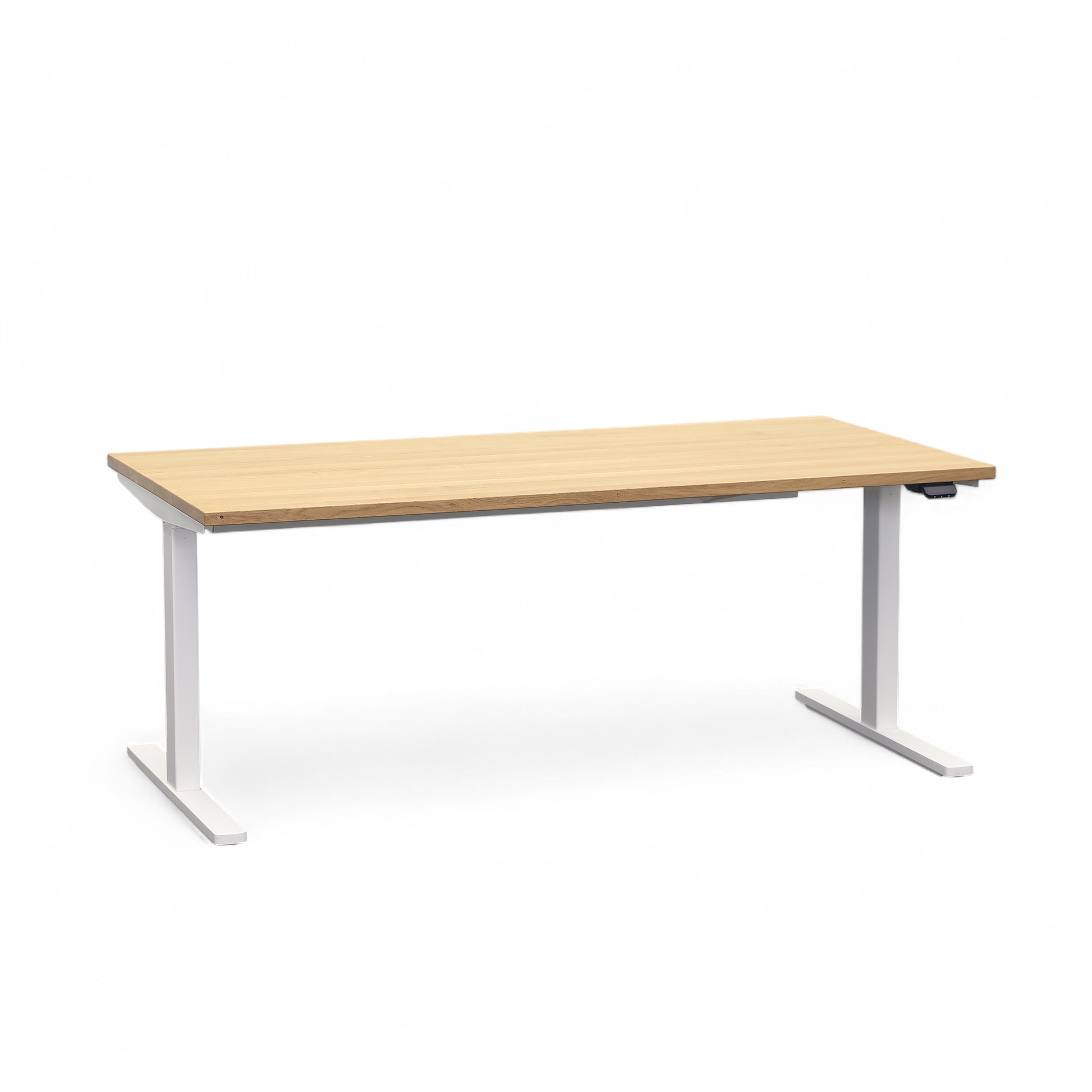 Bene Level Pure Lift height-adjustable worktable (Oak, Normal used)