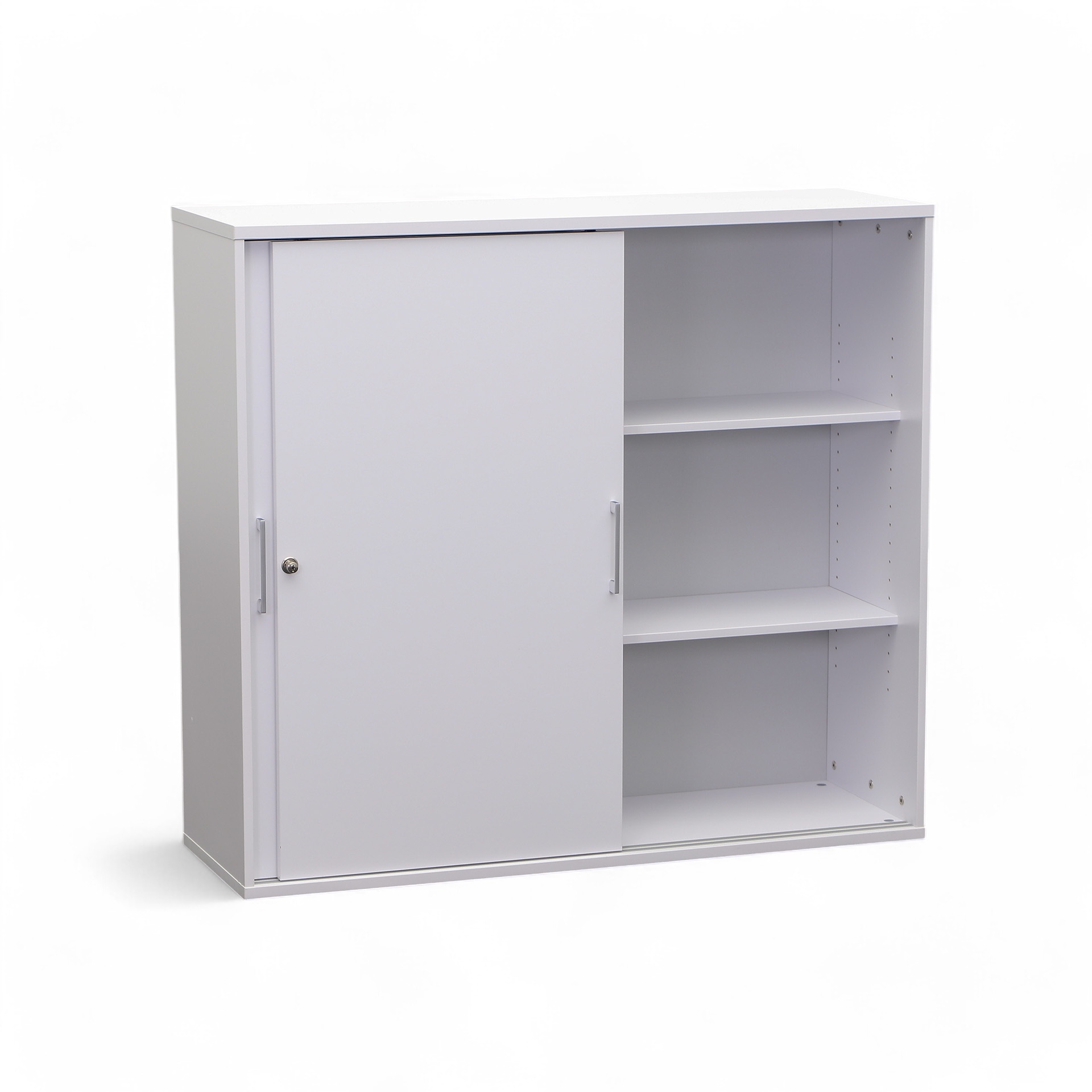 Sliding door wardrobe 120 cm (Normal used, With key)