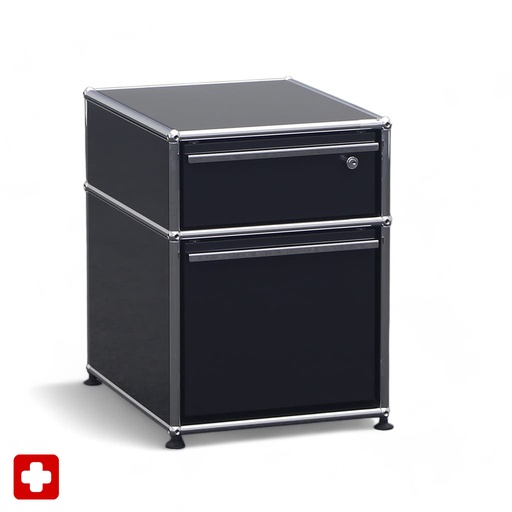 Standcontainer USM Haller (Normal gebraucht, mit Schlüssel, mit Hängeregister & Stauraum)