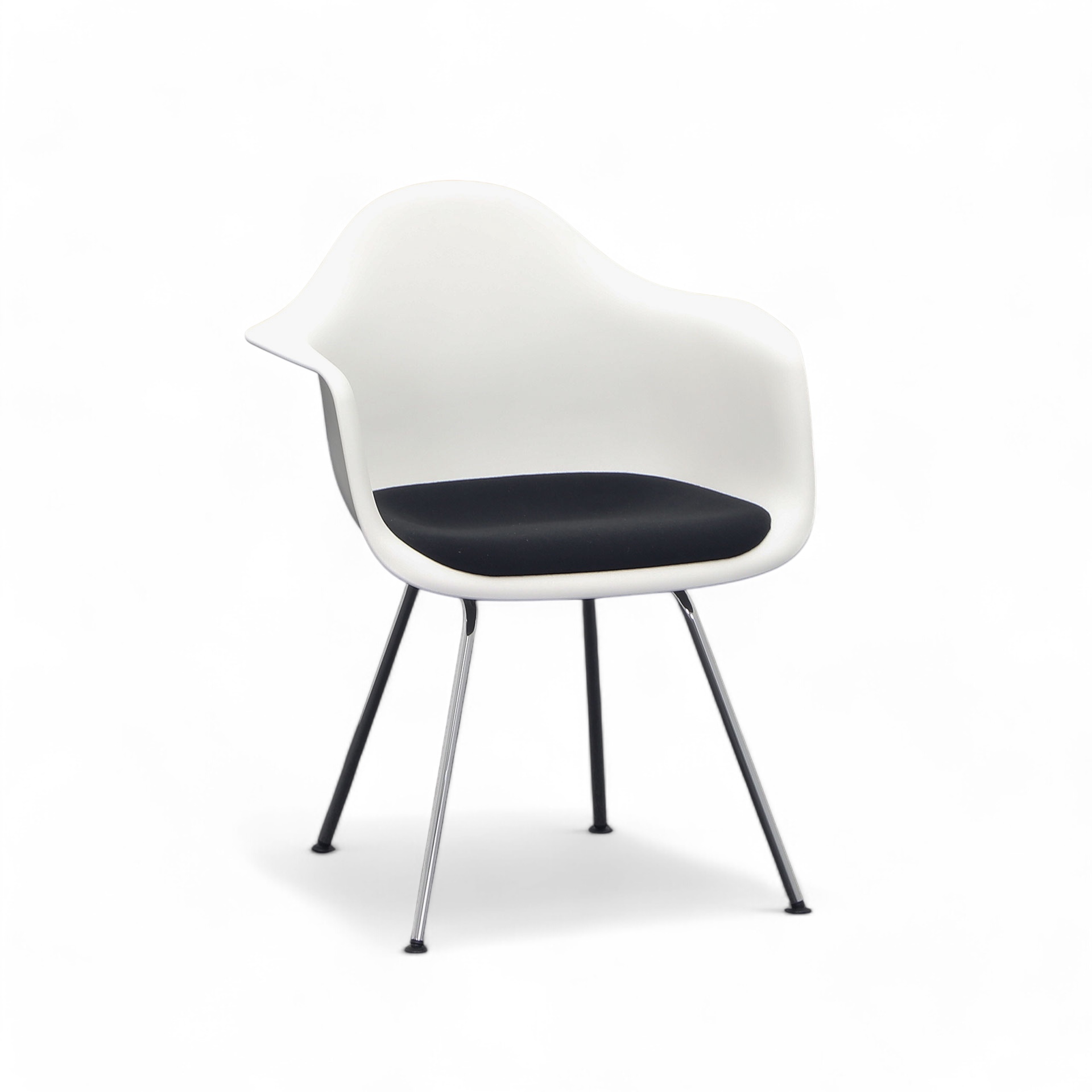 Konferenzstuhl Vitra Eames Plastic Armchair (Weiss, Normal Gebraucht)