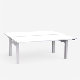 Doppelarbeitsplatz elektrisch höhenverstellbar (Starke Nutzung)