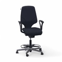 Büro Hochstuhl Giroflex 64 mit Kleiderbügel (Normal gebraucht)