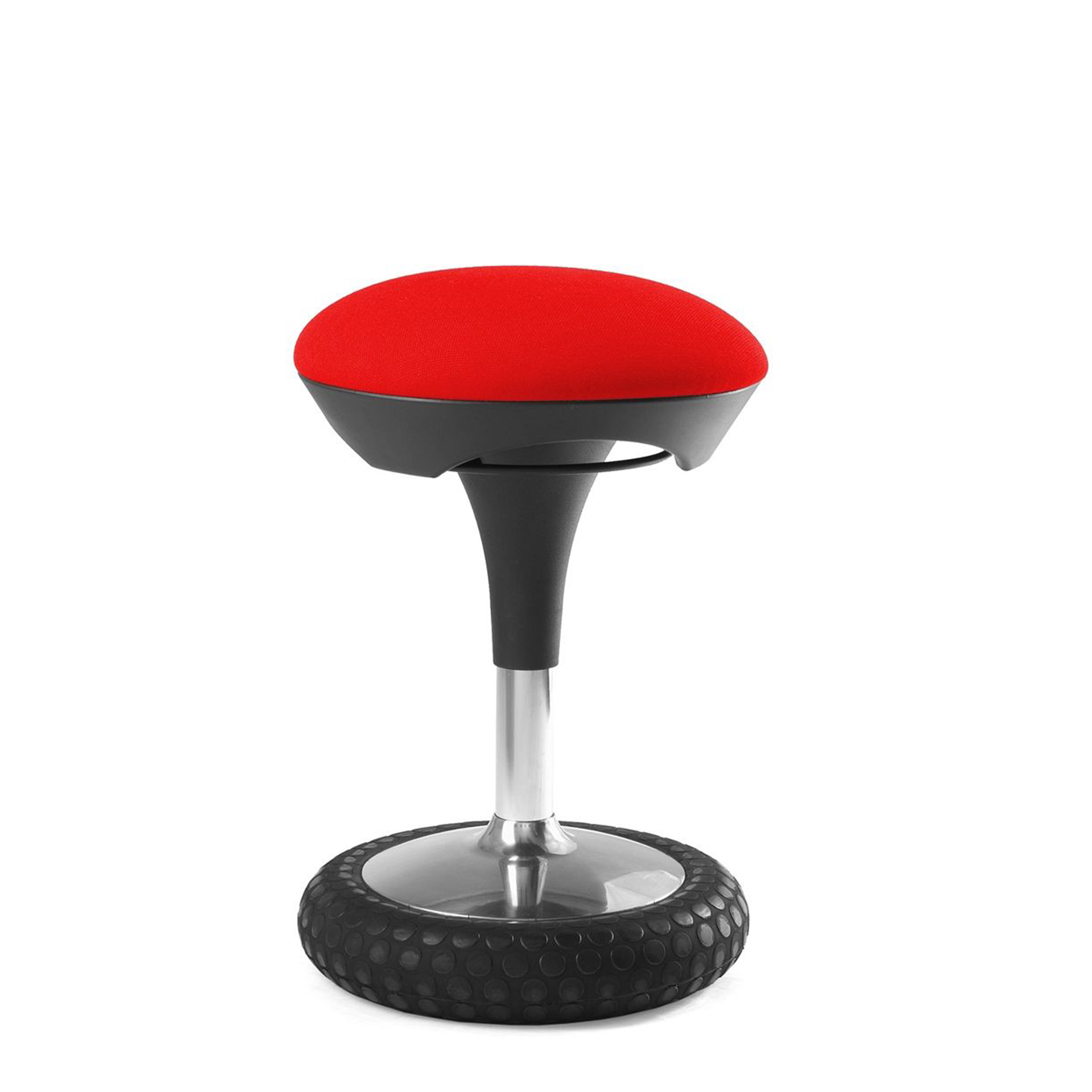 Tabouret de bureau Topstar Sitness 20 Rouge, Assise dynamique - optimale pour une assise saine