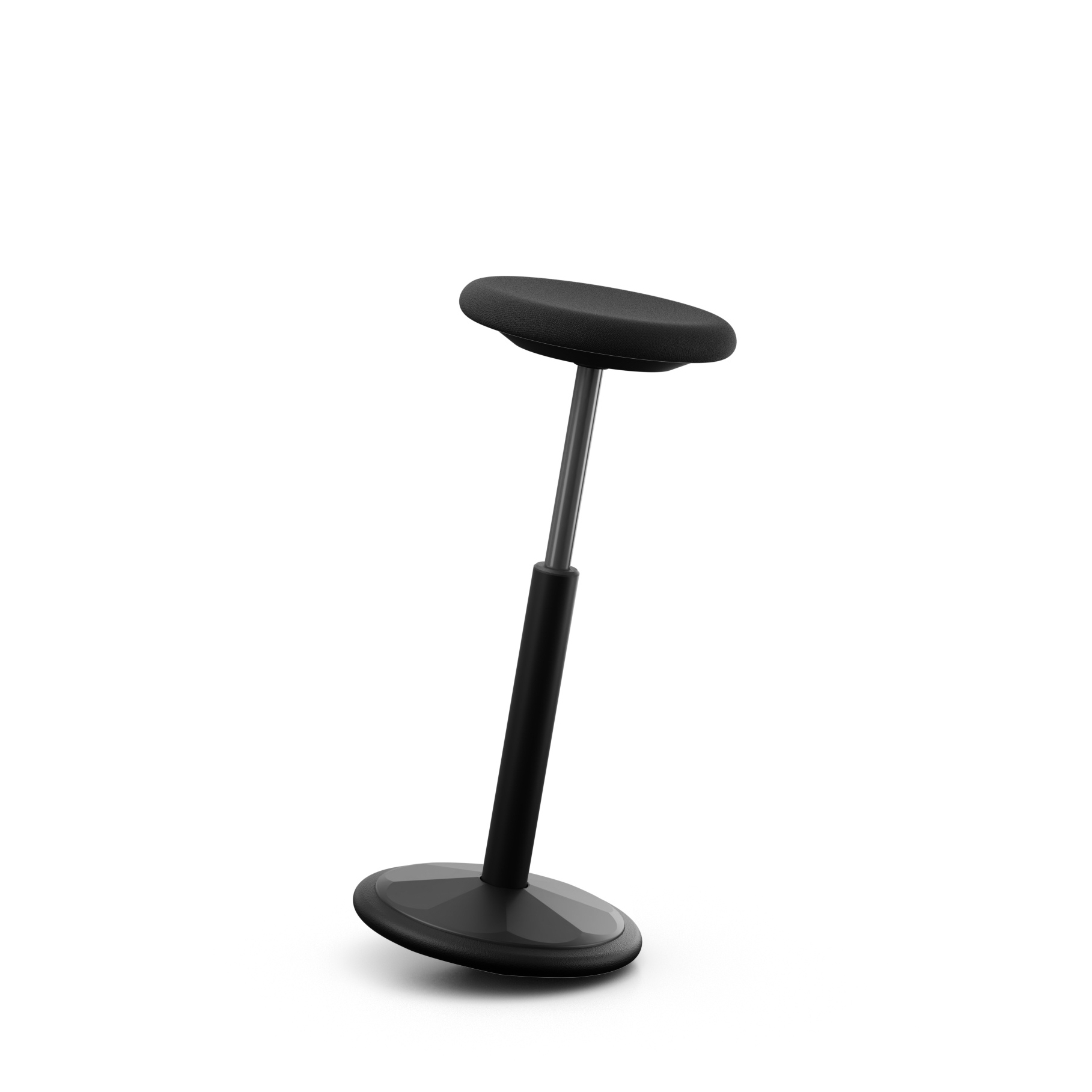 Bürohocker Giroflex 10-2020 (Schwarz, Neu, Schwarz, Keine, ohne Armlehnen)