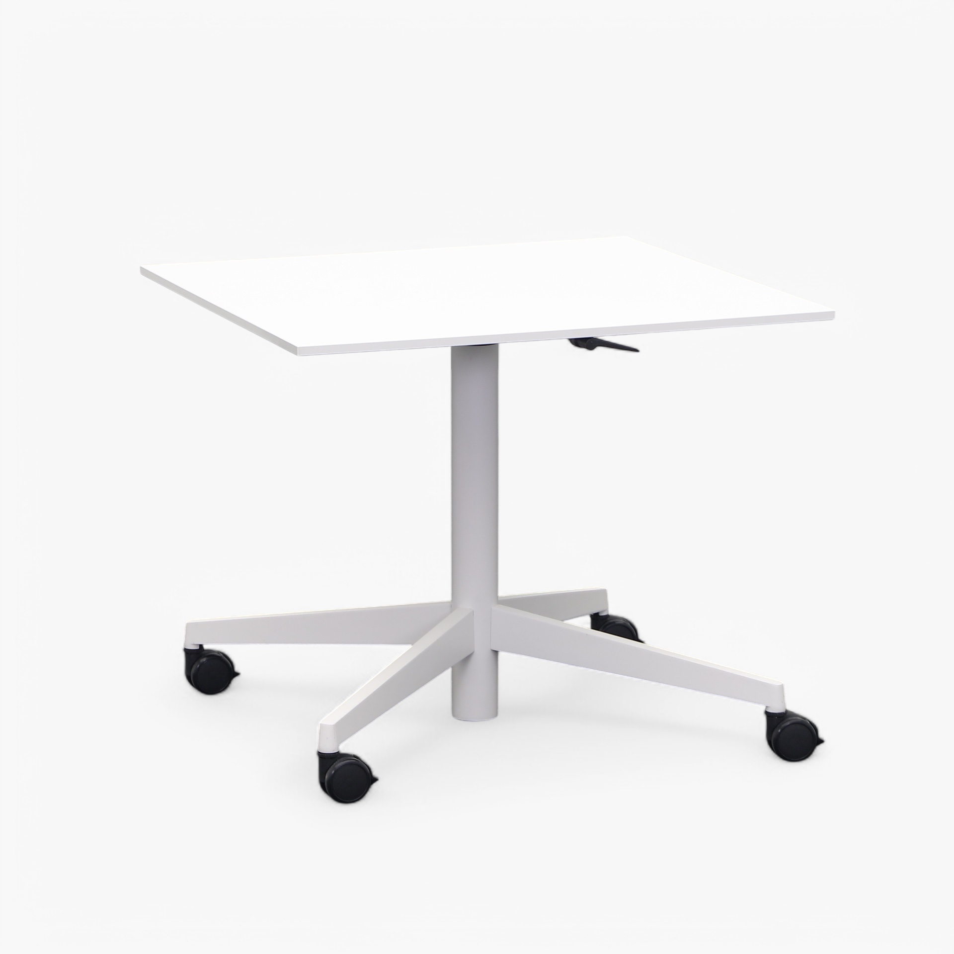 Standing conference table on castors Steelcase (Good, 90x90)