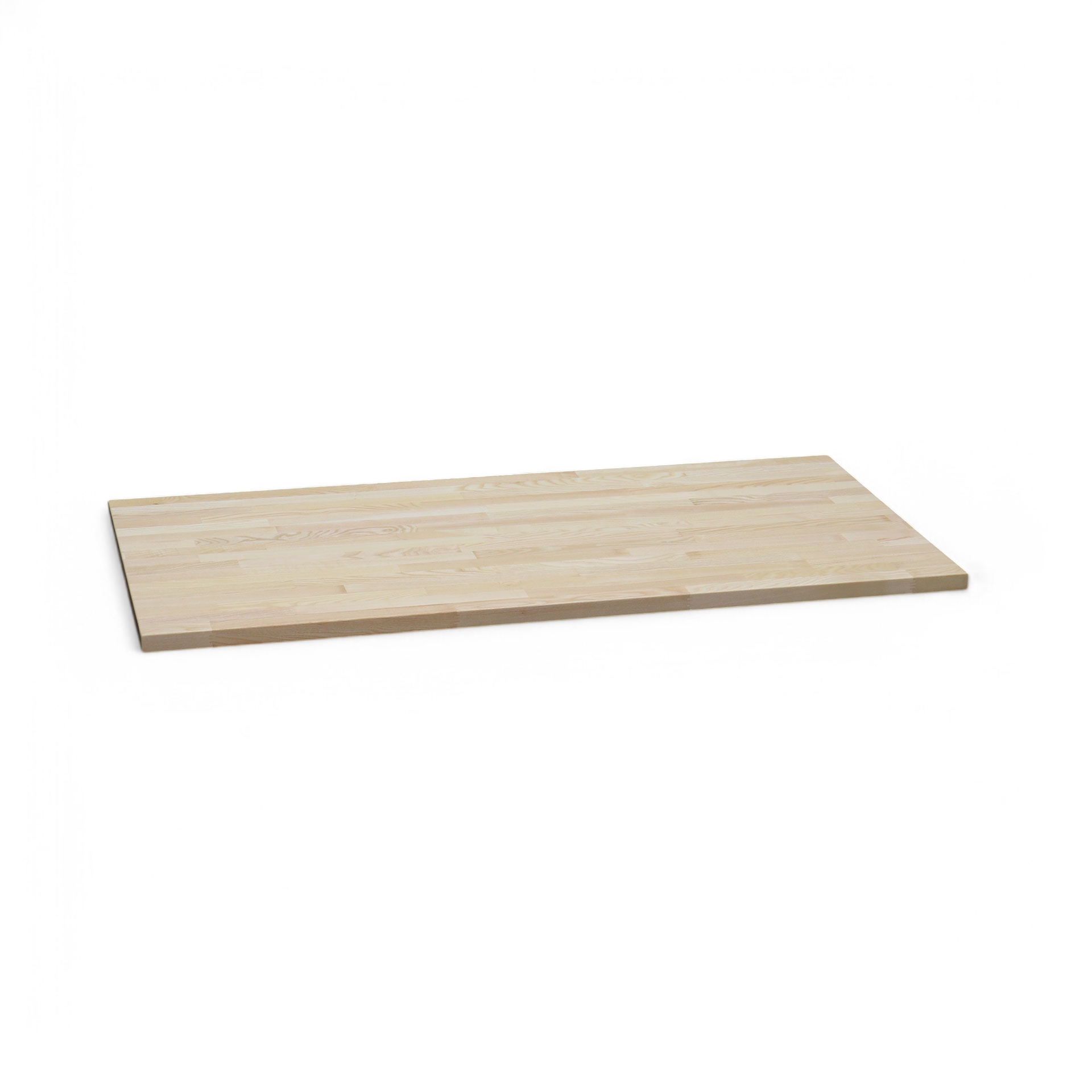 Tischplatten Echtholz Massiv (Esche strukturiert, Sehr gut, 120x70)